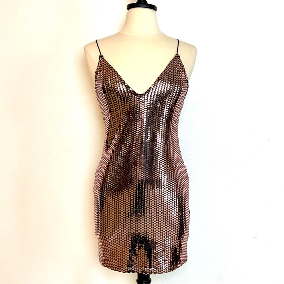 princess polly baby blue dress Mamalicious Knitted Dress 'MLZenia' Female Brown Melange Size S main image 0